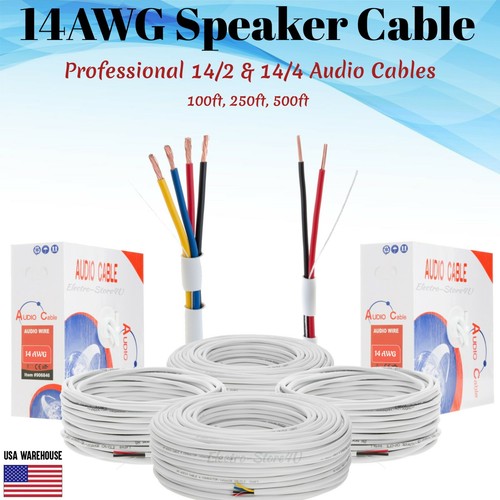 Wall audio speaker cable - in,